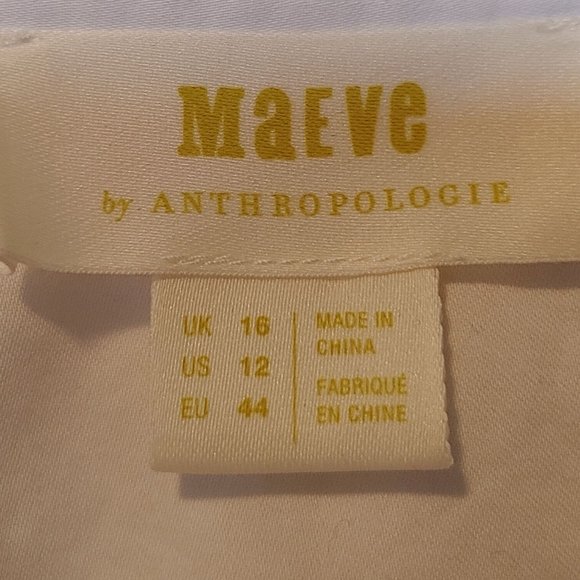 Maeve White Tie-Waist Tunic - Picture 3 of 8